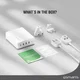 4smarts Charger GaN Flex Pro 200W 4 USB-C Wit afbeelding 4