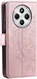 Xiaomi Redmi 14C Hoesje Mandala Book Case met Pasjeshouder Roze Goud afbeelding 6