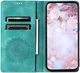 Xiaomi 14T Hoesje Mandala Book Case met Pasjeshouder Groen afbeelding 2