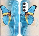 Samsung Galaxy A16 Hoesje Portemonnee Book Case Vlinder Print