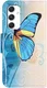 Samsung Galaxy A16 Hoesje Portemonnee Book Case Vlinder Print afbeelding 5