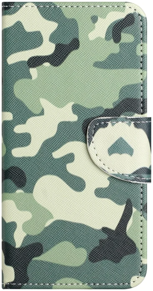 Samsung Galaxy A16 Hoesje Portemonnee Book Case Camouflage Print afbeelding 4