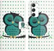 Samsung Galaxy A16 Hoesje Portemonnee Book Case Uil Print