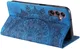 Samsung Galaxy A16 Hoesje Mandala Book Case met Pasjeshouder Blauw afbeelding 6