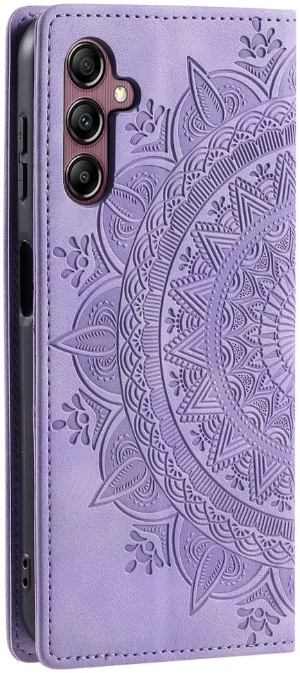 Samsung Galaxy A16 Hoesje Mandala Book Case met Pasjeshouder Paars afbeelding 9