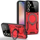 Samsung Galaxy A16 Hoesje Magnetische Kickstand Back Cover Rood afbeelding 1
