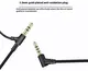 3.5mm Jack naar 3.5mm Jack Aux Kabel met Ingebouwde Microfoon 1.5M Zwart afbeelding 4