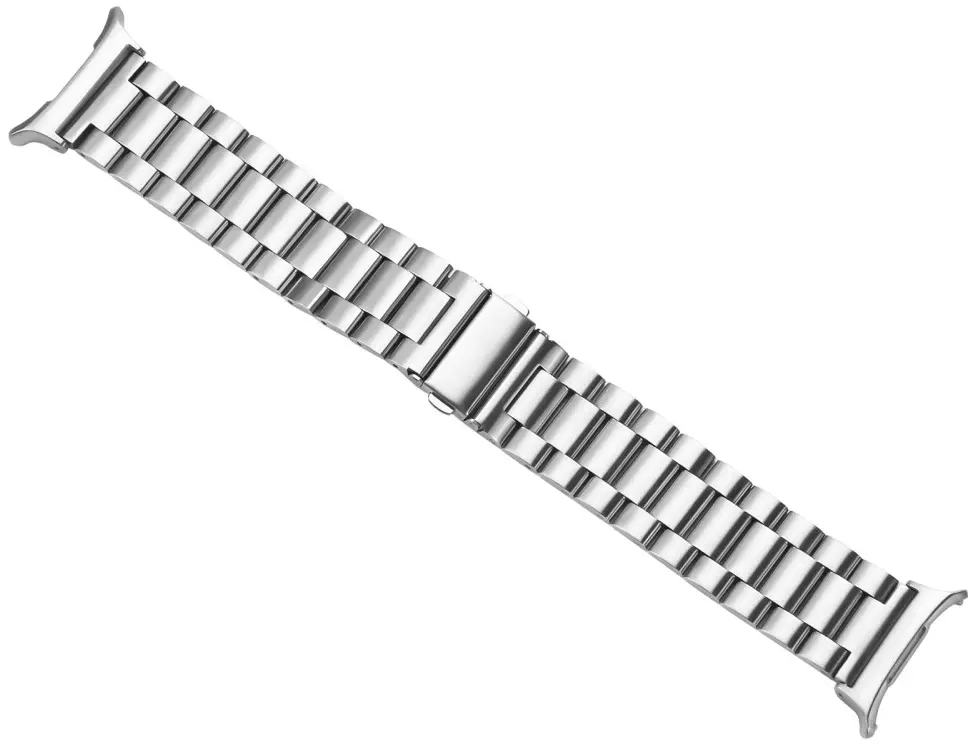 Samsung Galaxy Watch Ultra / 2 Bandje - Roestvrij Staal met Schakels - Zilver afbeelding 2