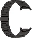 Samsung Galaxy Watch Ultra / 2 Bandje - Roestvrij Staal Vlindersluiting - Zwart