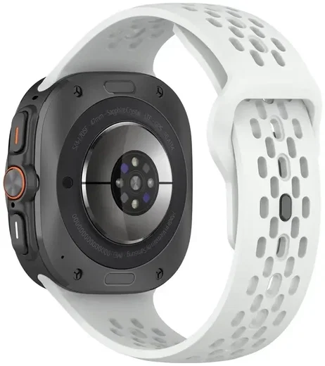 Samsung Galaxy Watch Ultra Bandje / 47MM / Siliconen / Wit afbeelding 1