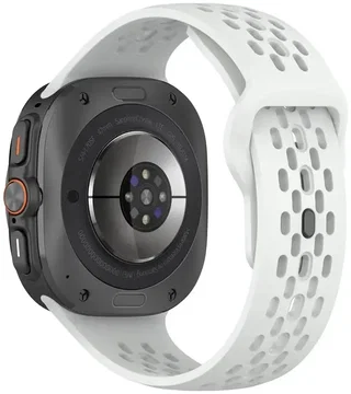 Samsung Galaxy Watch Ultra Bandje / 47MM / Siliconen / Wit