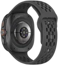 Samsung Galaxy Watch Ultra Bandje / 47MM / Siliconen / Zwart