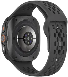 Samsung Galaxy Watch Ultra Bandje / 47MM / Siliconen / Zwart afbeelding