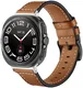 Samsung Galaxy Watch Ultra Bandje - Duurzaam Kalfsleer - 47MM - Bruin afbeelding 2