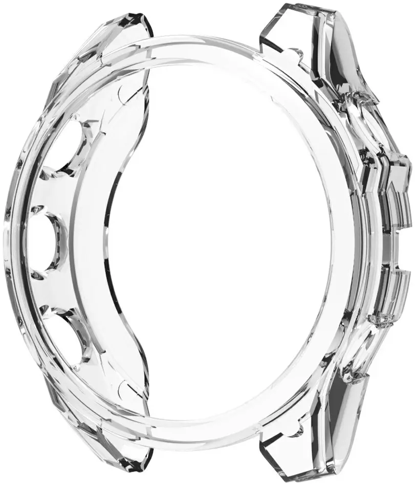 Garmin Fenix 8 43MM Hoesje - TPU Bumper Case - Transparant afbeelding 1