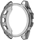 Garmin Fenix 8 43MM Hoesje - TPU Bumper Case - Transparant Zwart afbeelding 1