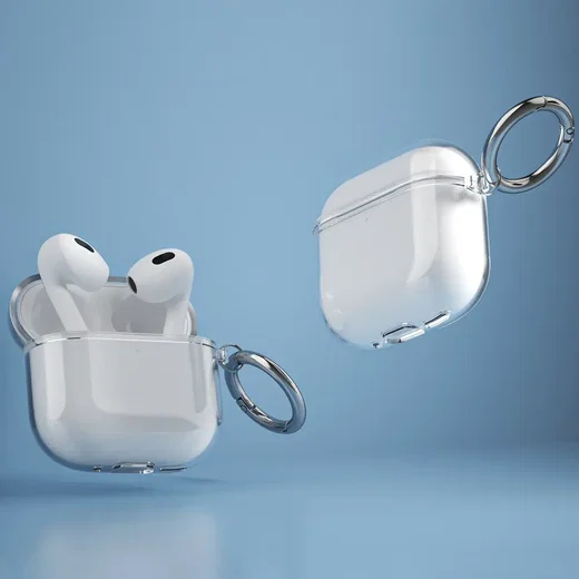 Apple AirPods 4 Hoesje TPU met Ring Glitter Transparent afbeelding 5