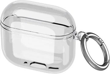 Apple AirPods 4 Hoesje TPU met Ring Transparant