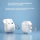 Apple AirPods 4 Hoesje TPU met Ring Transparant afbeelding 9