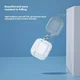 Apple AirPods 4 Hoesje TPU met Ring Transparant afbeelding 2