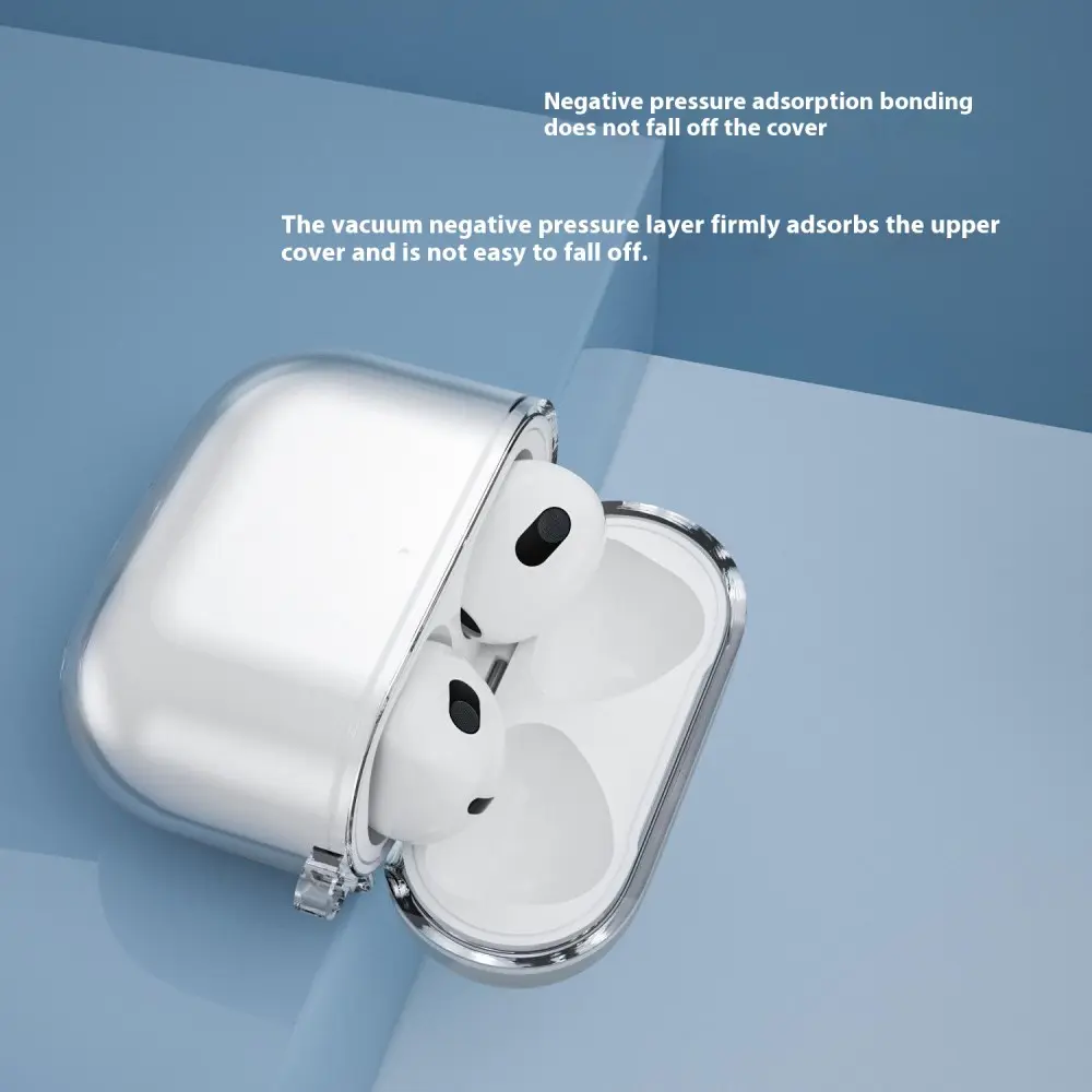 Apple AirPods 4 Hoesje TPU met Ring Transparant afbeelding 8