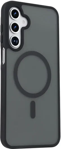 Samsung Galaxy A16 Hoesje met MagSafe Back Cover Matte Zwart afbeelding 5