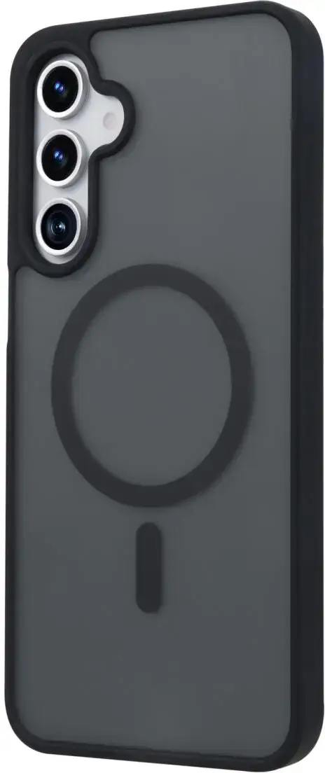 Samsung Galaxy A16 Hoesje met MagSafe Back Cover Matte Zwart afbeelding 8