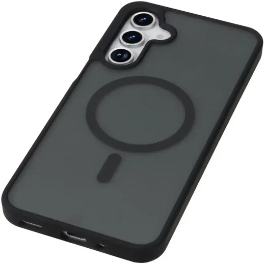 Samsung Galaxy A16 Hoesje met MagSafe Back Cover Matte Zwart afbeelding 9