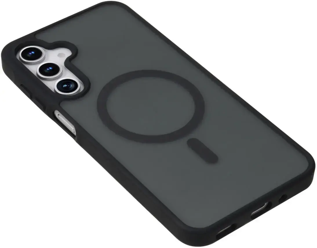 Samsung Galaxy A16 Hoesje met MagSafe Back Cover Matte Zwart afbeelding 10