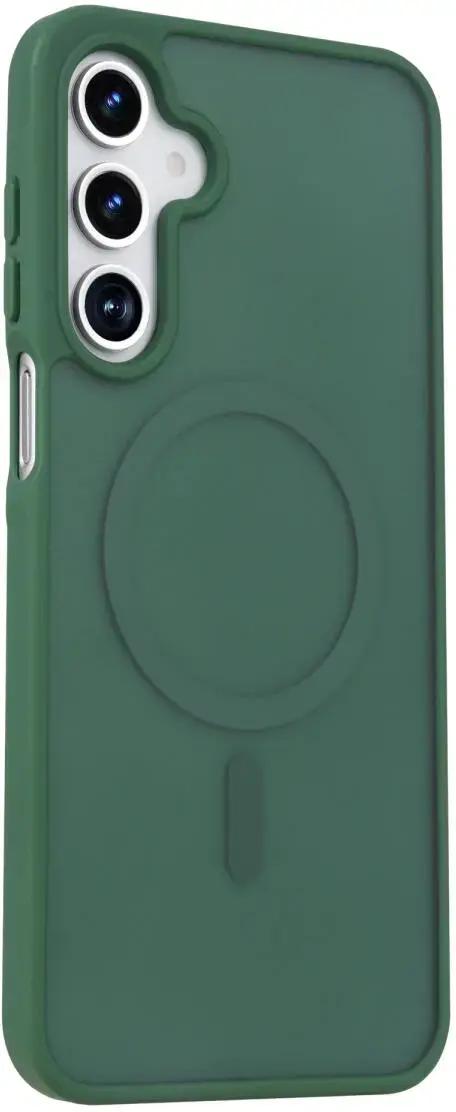 Samsung Galaxy A16 Hoesje met MagSafe Back Cover Matte Groen afbeelding 4