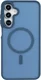 Samsung Galaxy A16 Hoesje met MagSafe Back Cover Matte Blauw afbeelding 2