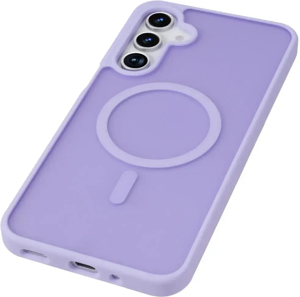 Samsung Galaxy A16 Hoesje met MagSafe Back Cover Matte Paars afbeelding 9