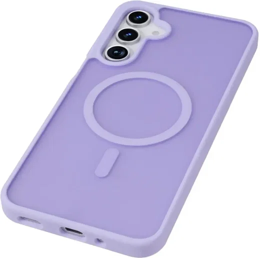 Samsung Galaxy A16 Hoesje met MagSafe Back Cover Matte Paars afbeelding 9