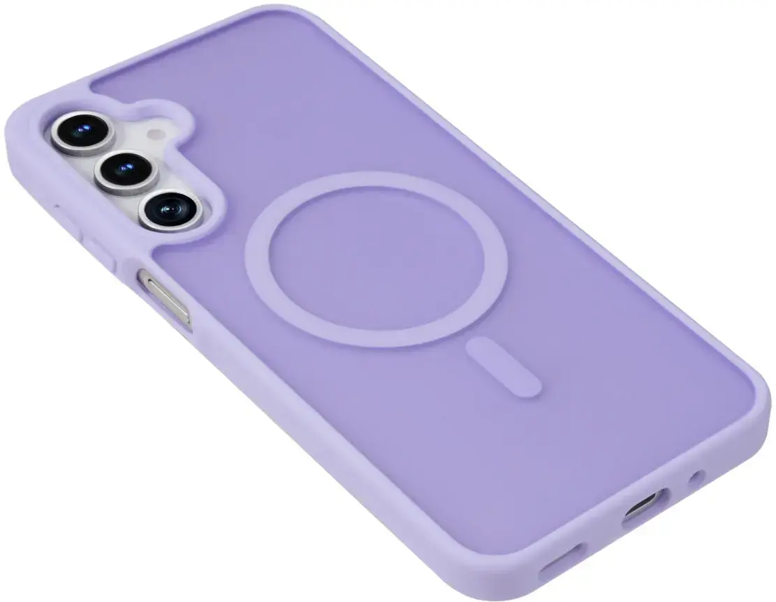 Samsung Galaxy A16 Hoesje met MagSafe Back Cover Matte Paars afbeelding 10