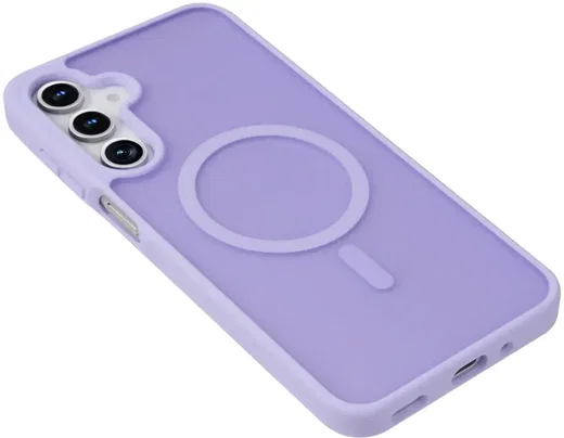 Samsung Galaxy A16 Hoesje met MagSafe Back Cover Matte Paars afbeelding 10