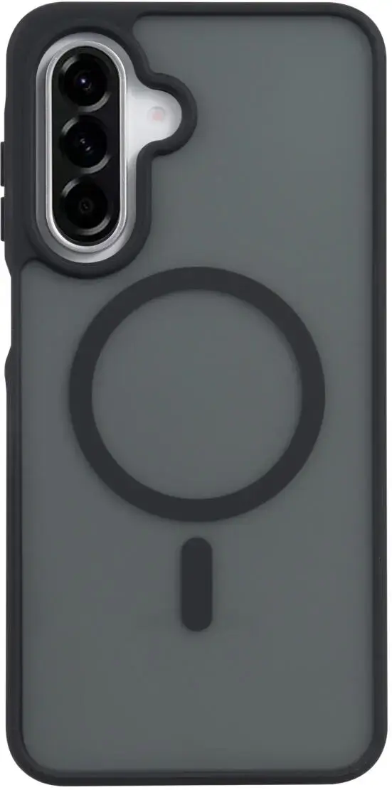 Samsung Galaxy A26 Hoesje met MagSafe Back Cover Matte Zwart afbeelding 2