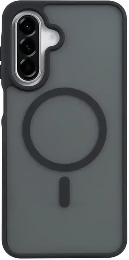 Samsung Galaxy A26 Hoesje met MagSafe Back Cover Matte Zwart afbeelding 2