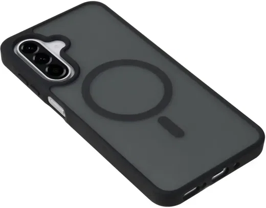 Samsung Galaxy A26 Hoesje met MagSafe Back Cover Matte Zwart afbeelding 8