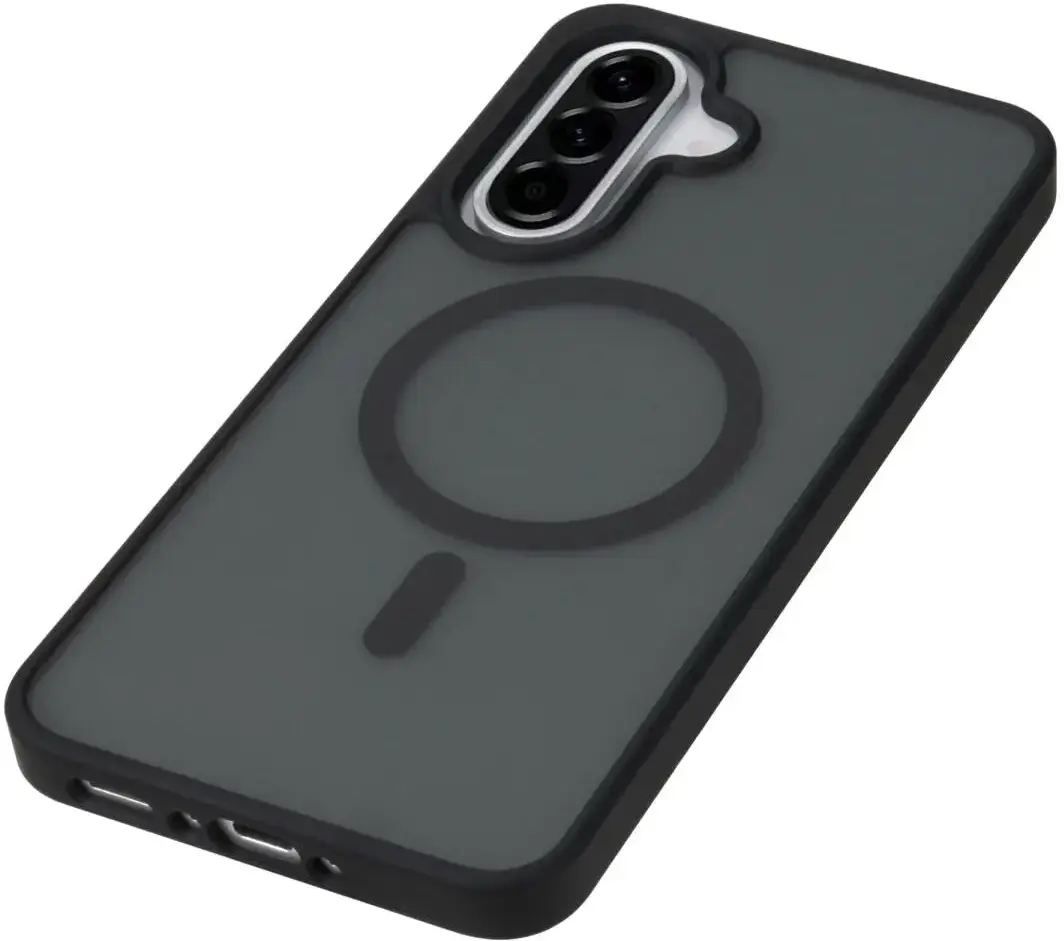 Samsung Galaxy A26 Hoesje met MagSafe Back Cover Matte Zwart afbeelding 9