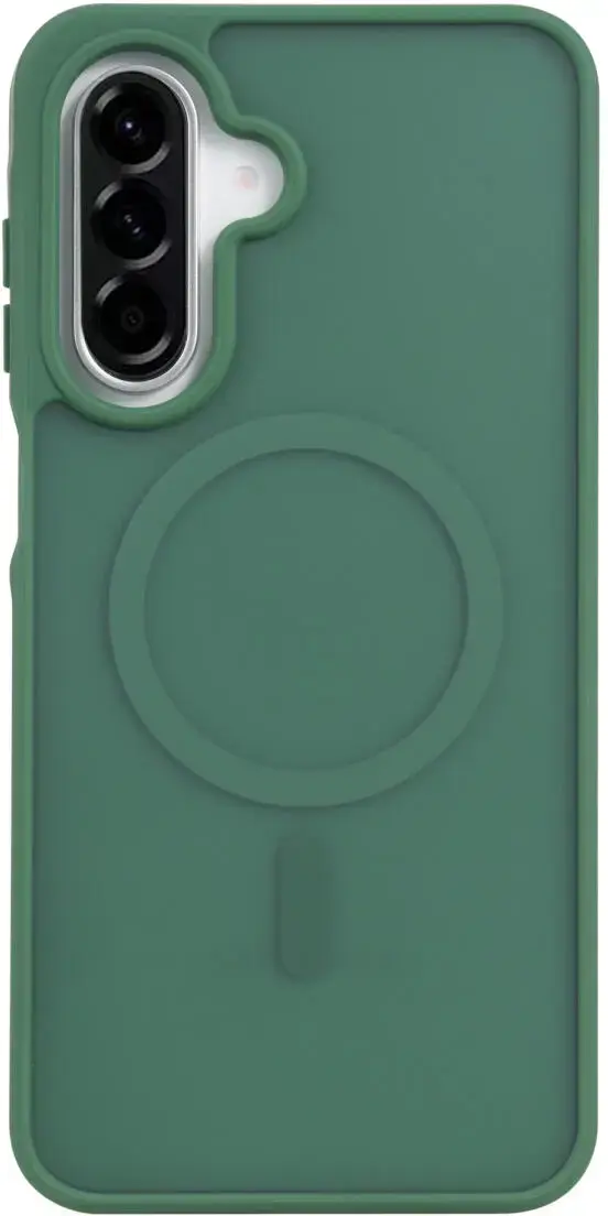 Samsung Galaxy A26 Hoesje met MagSafe Back Cover Matte Groen afbeelding 2