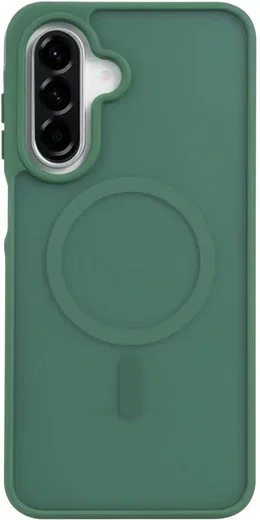 Samsung Galaxy A26 Hoesje met MagSafe Back Cover Matte Groen afbeelding 2