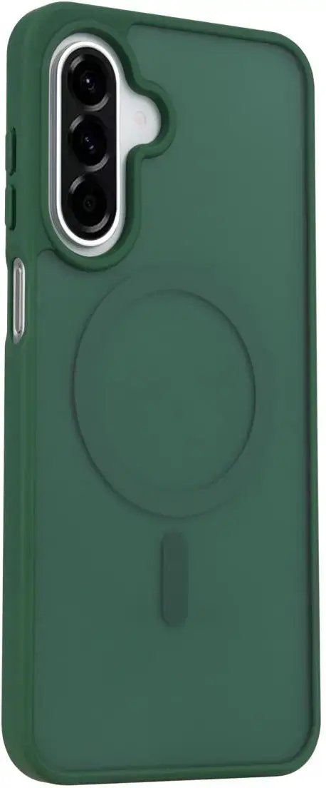 Samsung Galaxy A26 Hoesje met MagSafe Back Cover Matte Groen afbeelding 5