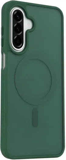 Samsung Galaxy A26 Hoesje met MagSafe Back Cover Matte Groen afbeelding 5