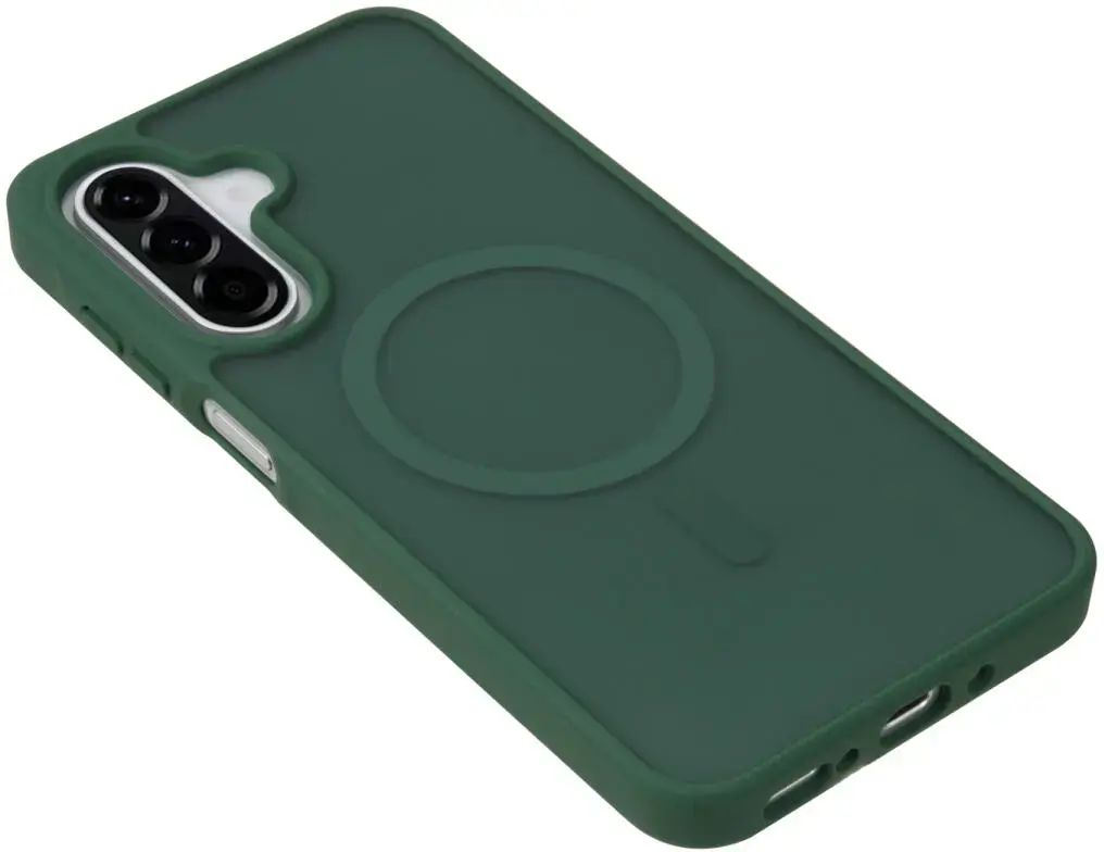 Samsung Galaxy A26 Hoesje met MagSafe Back Cover Matte Groen afbeelding 8