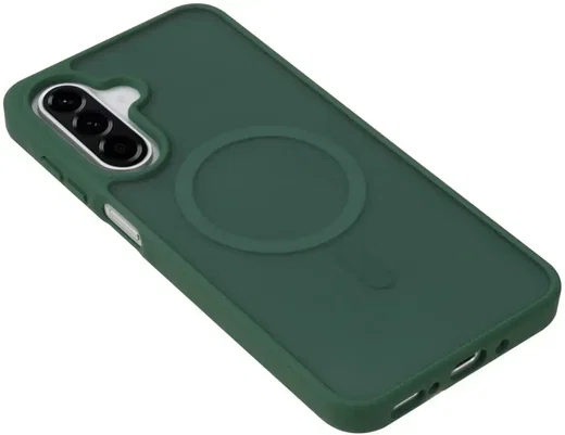 Samsung Galaxy A26 Hoesje met MagSafe Back Cover Matte Groen afbeelding 8