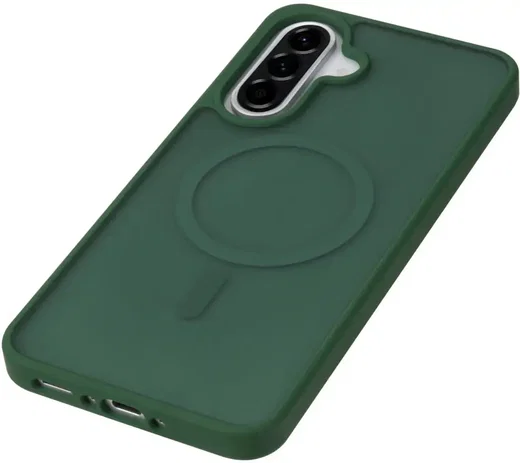 Samsung Galaxy A26 Hoesje met MagSafe Back Cover Matte Groen afbeelding 9