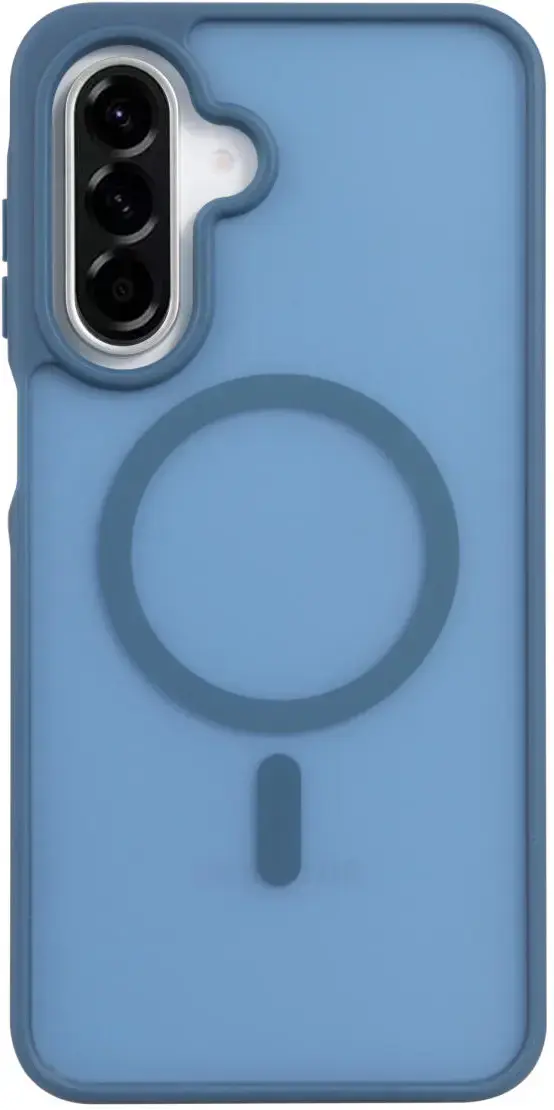Samsung Galaxy A26 Hoesje met MagSafe Back Cover Matte Blauw afbeelding 2