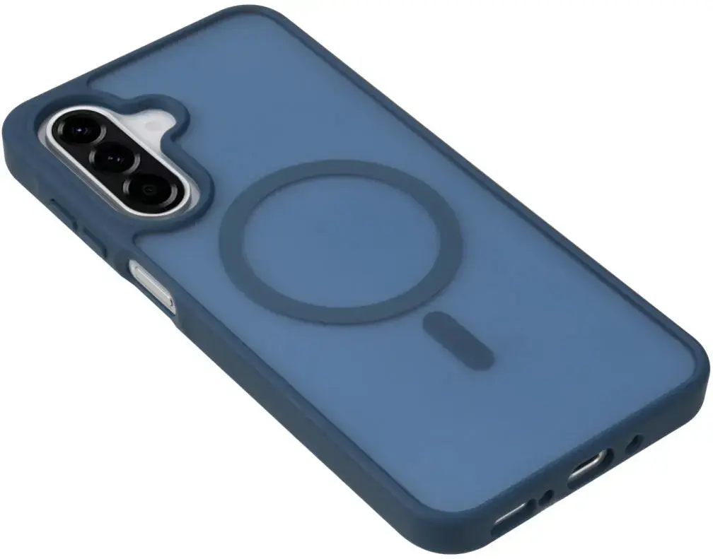 Samsung Galaxy A26 Hoesje met MagSafe Back Cover Matte Blauw afbeelding 8