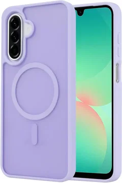 Samsung Galaxy A26 Hoesje met MagSafe Back Cover Matte Paars