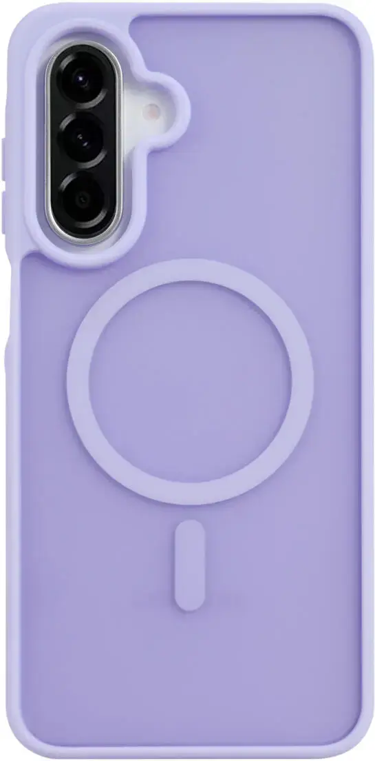 Samsung Galaxy A26 Hoesje met MagSafe Back Cover Matte Paars afbeelding 2